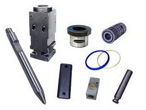 Hydraulic breaker/hammer spare parts for soosan,furukawa,npk,toyo,toku,krupp ect.